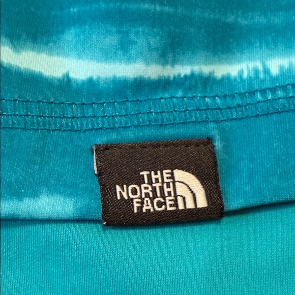 The North Face Teal and White Striped Dress - Picture 2 of 6